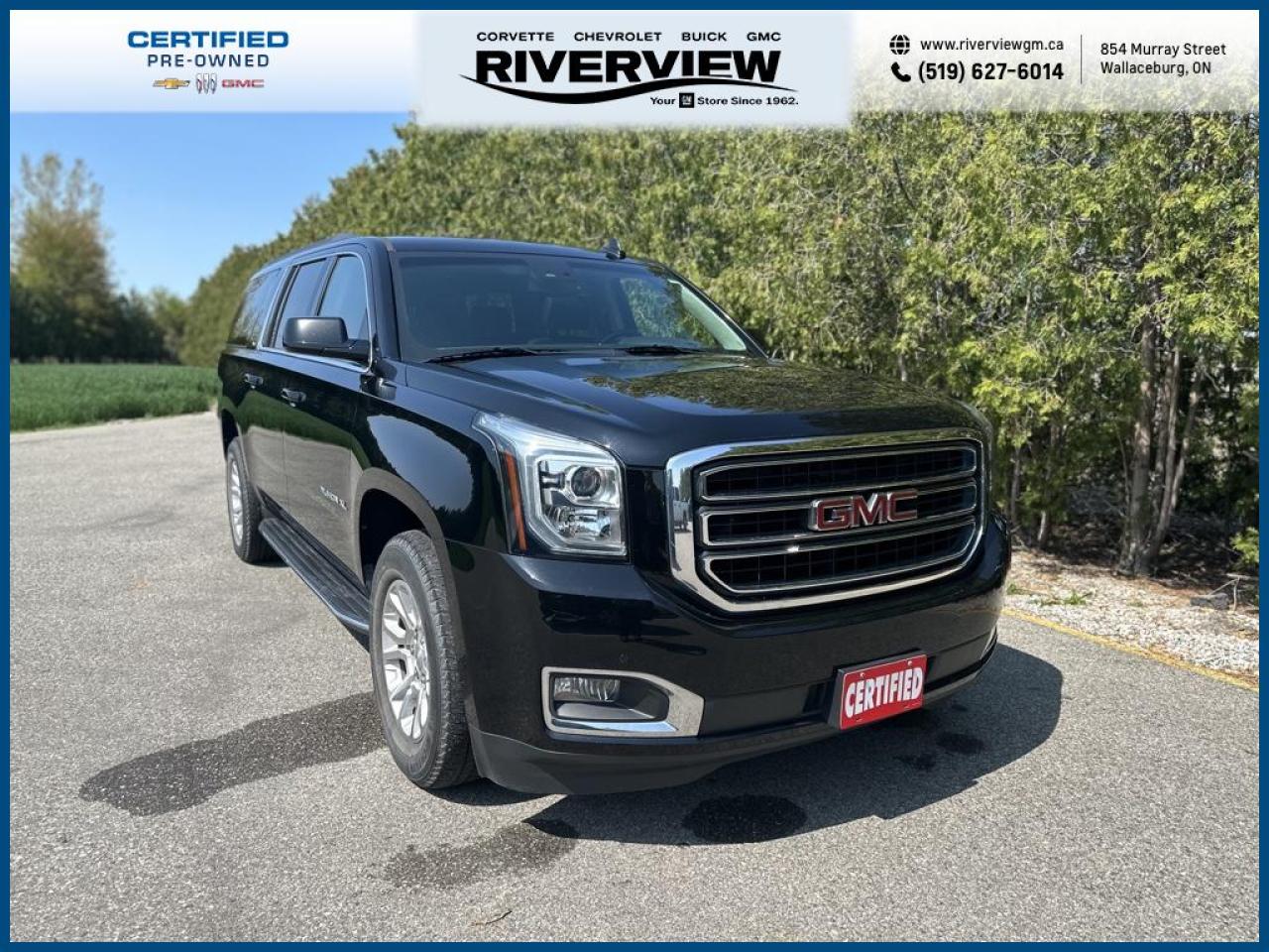 Used 2017 GMC Yukon XL SLT TRAILERING PACKAGE | SUNROOF | DVD PLAYER | LEATHER UPHOLSTERY for sale in Wallaceburg, ON