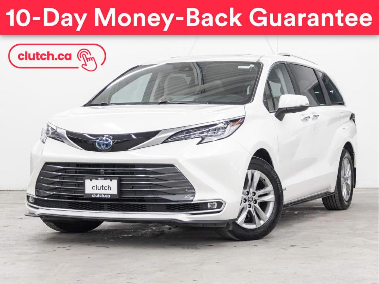 Used 2021 Toyota Sienna Limited Hybrid w/ Apple CarPlay & Android Auto, Rear Entertainment System for sale in Toronto, ON