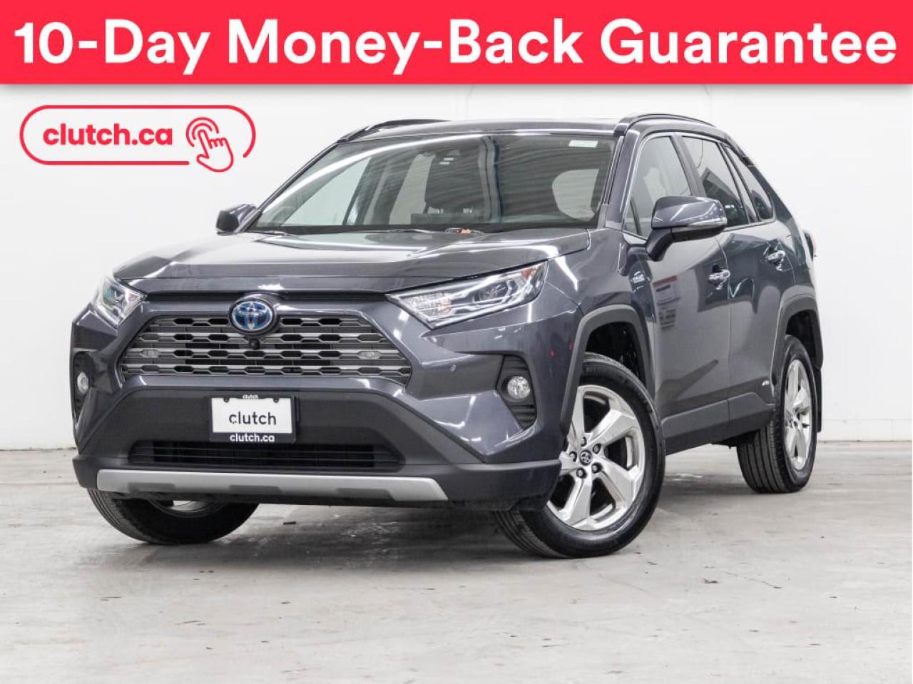 Used 2019 Toyota RAV4 Hybrid Limited w/ Apple CarPlay, Moonroof, Heated Rear Seats for sale in Toronto, ON