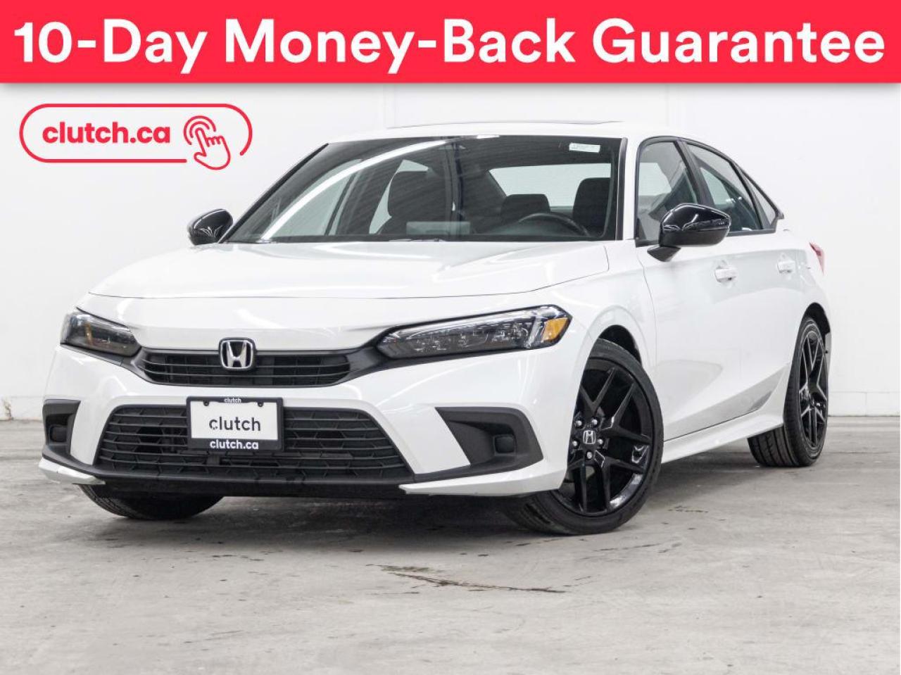 Used 2022 Honda Civic Sedan Sport w/ Adaptive Cruise, Apple CarPlay & Android Auto for sale in Toronto, ON