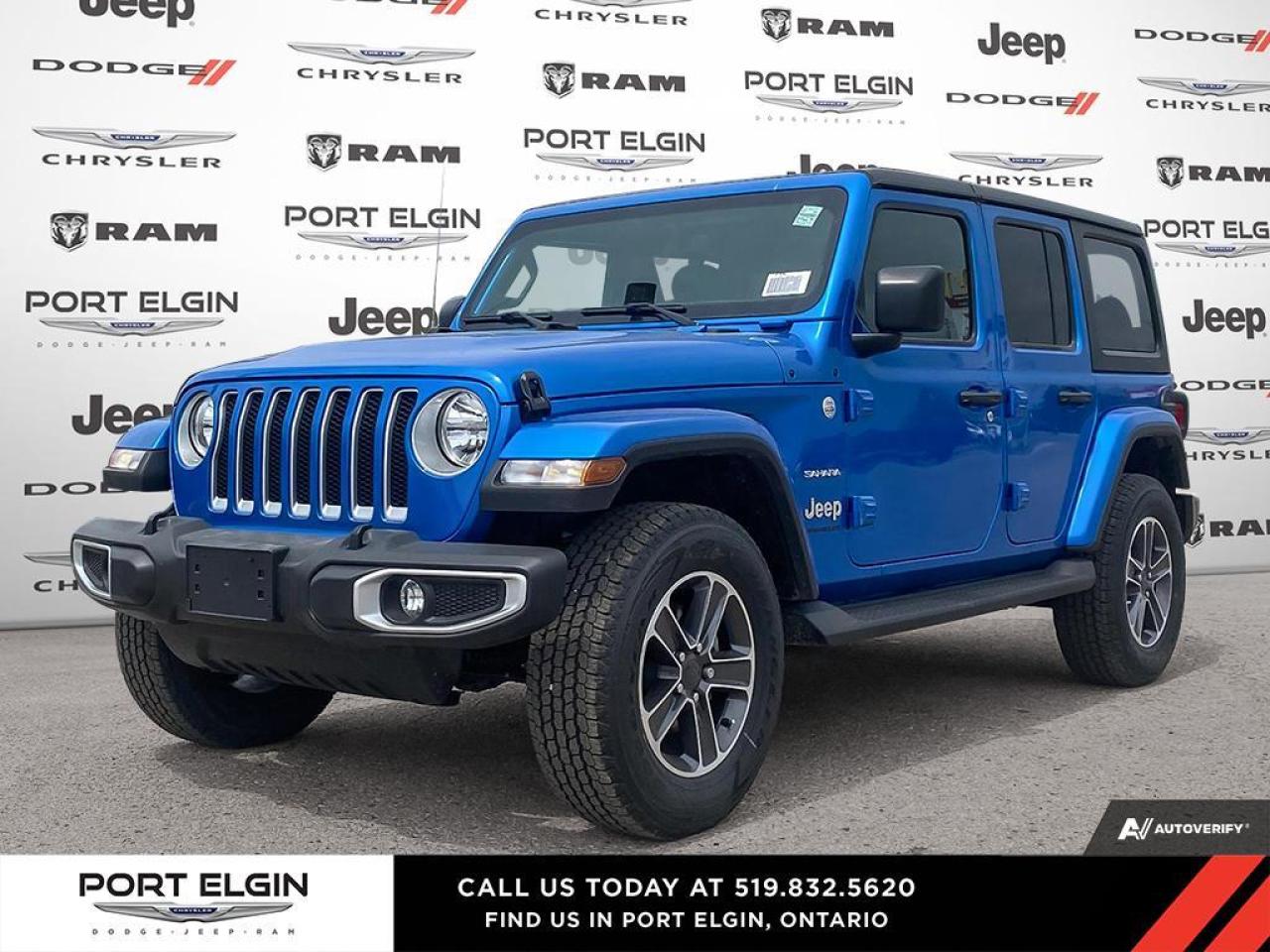 New 2023 Jeep Wrangler 4-Door Sahara for sale in Port Elgin, ON