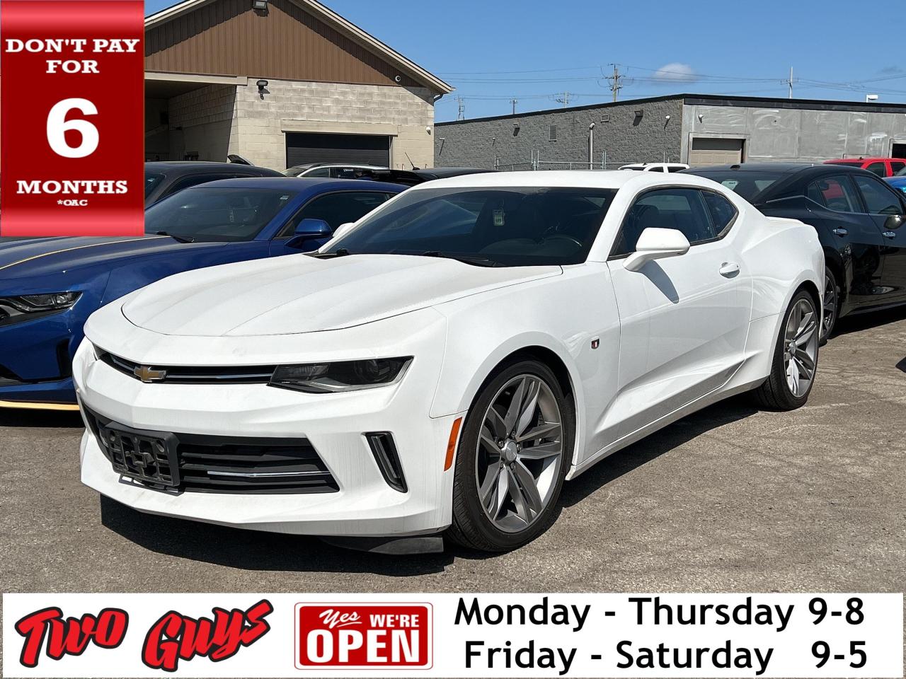 Used 2018 Chevrolet Camaro Sunroof Back Up Camera Keyless Start Bluetooth for sale in St Catharines, ON