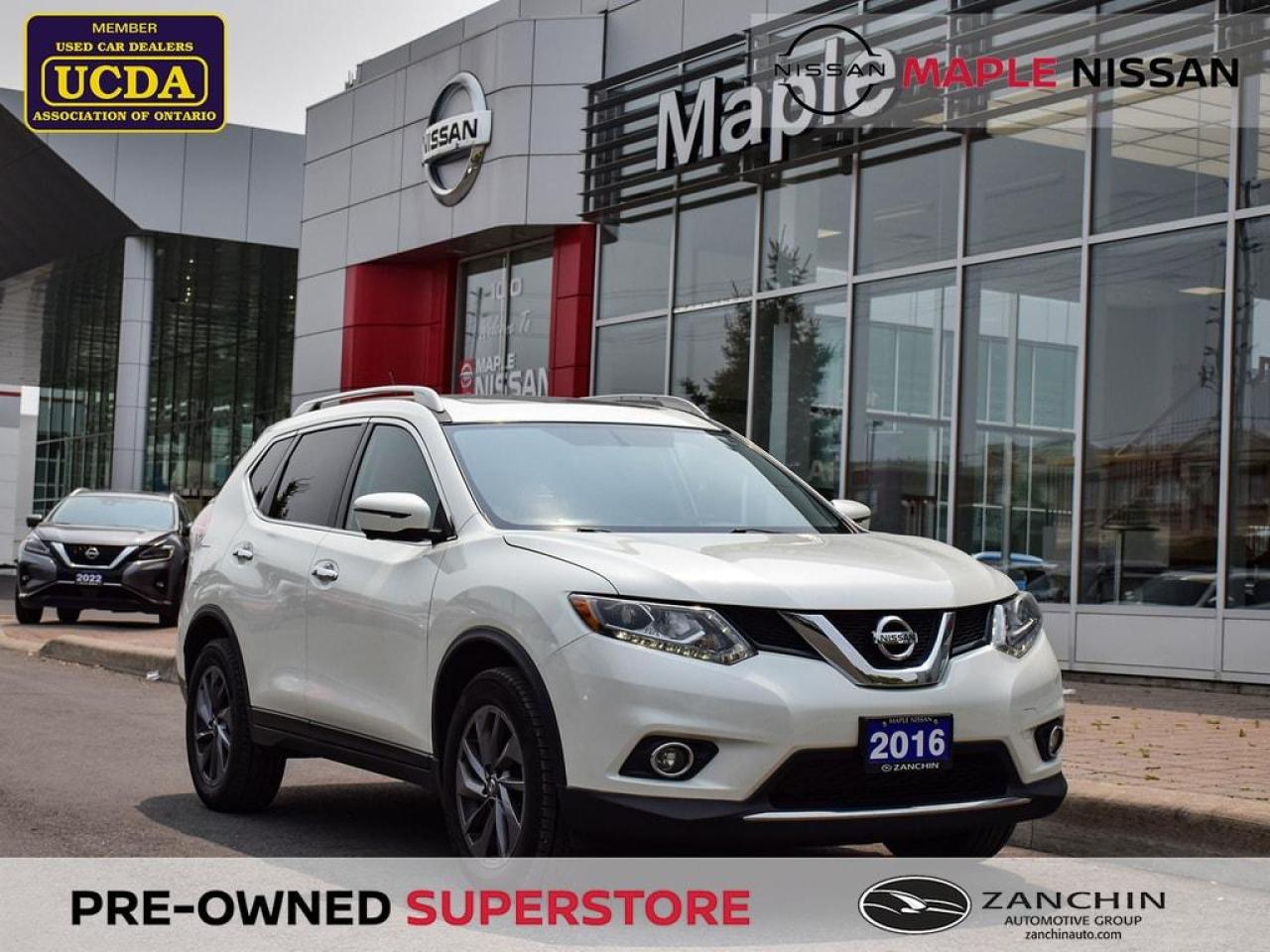 Used 2016 Nissan Rogue SL AWD Premium Navi 360 Cam Power Liftgate for sale in Maple, ON
