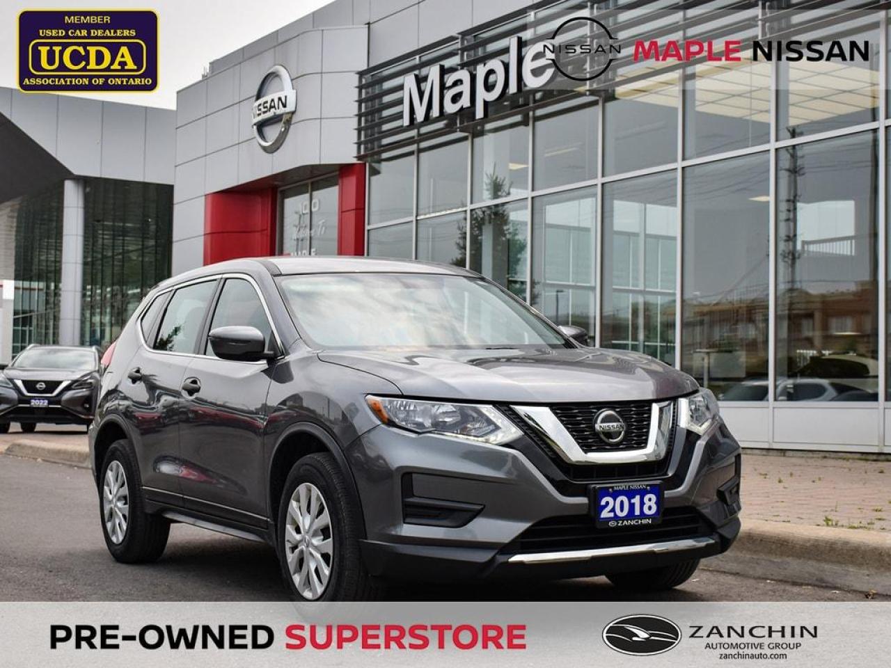 Used 2018 Nissan Rogue S AWD Apple Carplay Blind Spot Backup Camera for sale in Maple, ON