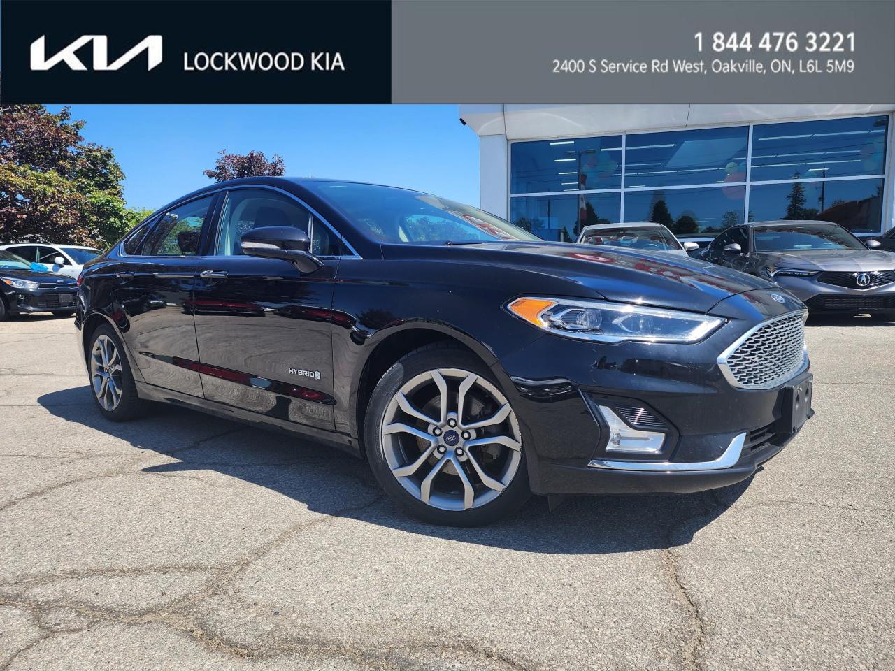 Used 2019 Ford Fusion Hybrid Titanium | SUNROOF | LEATHER | NAVIGATION | LOADED for sale in Oakville, ON
