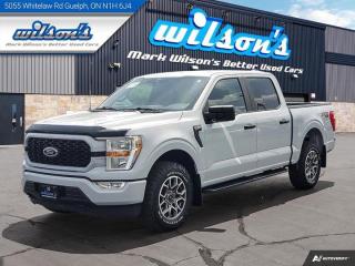 Used 2021 Ford F-150 STX Crew 4X4, Full Console!, Tow Hitch, Side Steps, Alloys, Bluetooth, Rear Camera, and more! for sale in Guelph, ON