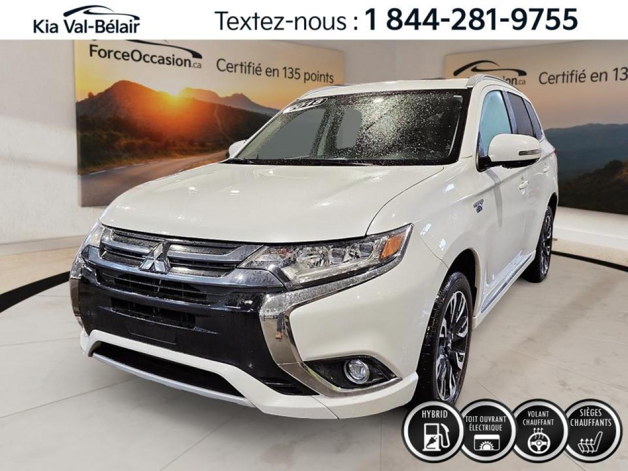 Used 2018 Mitsubishi Outlander Phev SE * A/C * AWD * PHEV * TOIT * CUIR * CAMÉRA for sale in Québec, QC