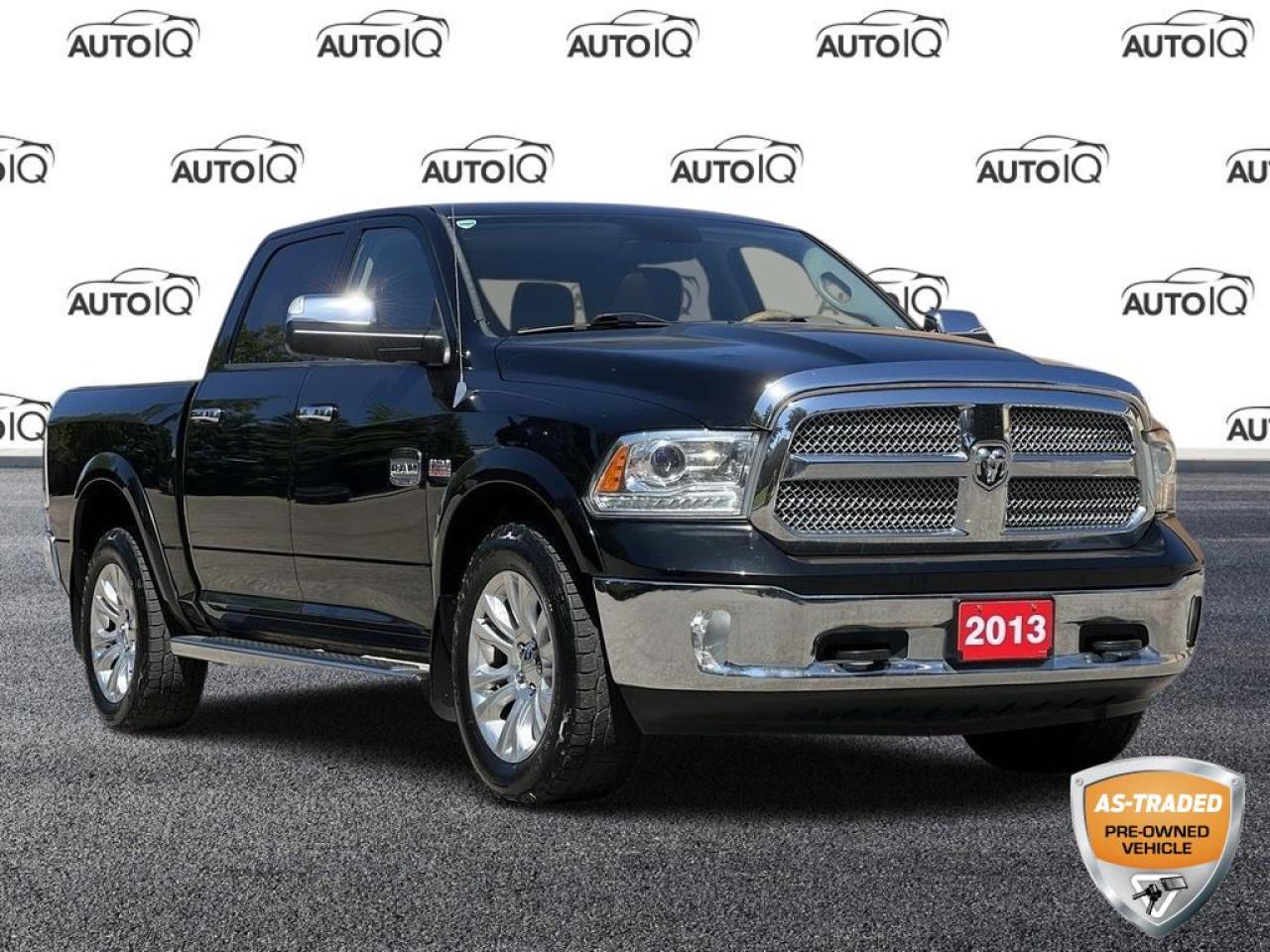 Used 2013 RAM 1500 Laramie Longhorn AS IS | YOU CERTIFY YOU SAVE! | NAV/AC SEATS/CLEAN for sale in Kitchener, ON