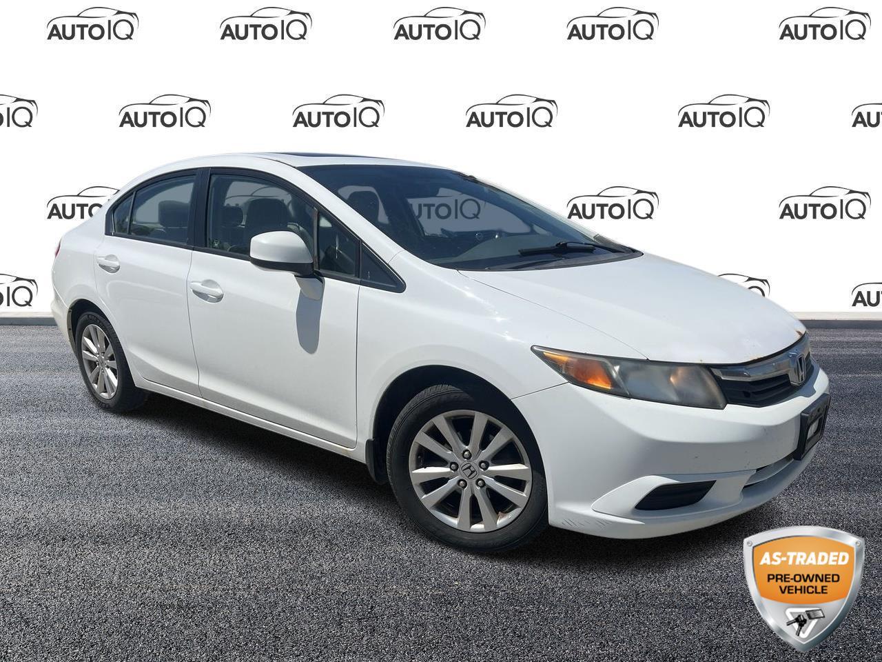 Used 2012 Honda Civic EX AS IS SPECIAL | MOONROOF | CLOTH | for sale in Barrie, ON