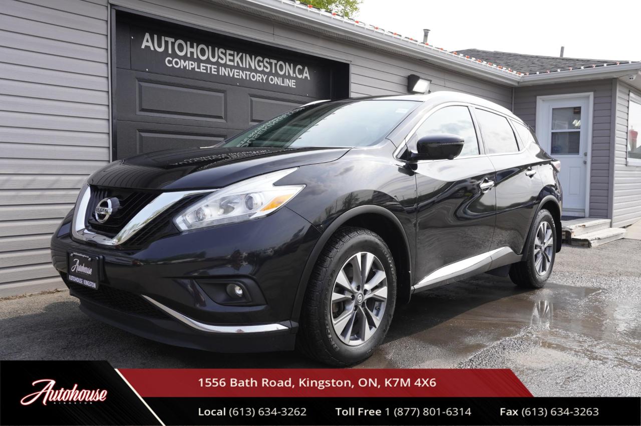 Used 2016 Nissan Murano SL LEATHER - PANORAMIC SUNROOF - NAVIGATION for sale in Kingston, ON