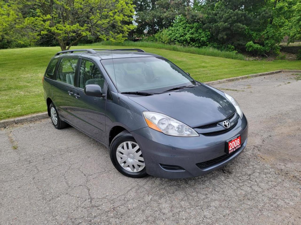 Used 2008 Toyota Sienna CE,CRUISE CONTROL,POWER WINDOWS,AUX,CERTIFIED for sale in Mississauga, ON