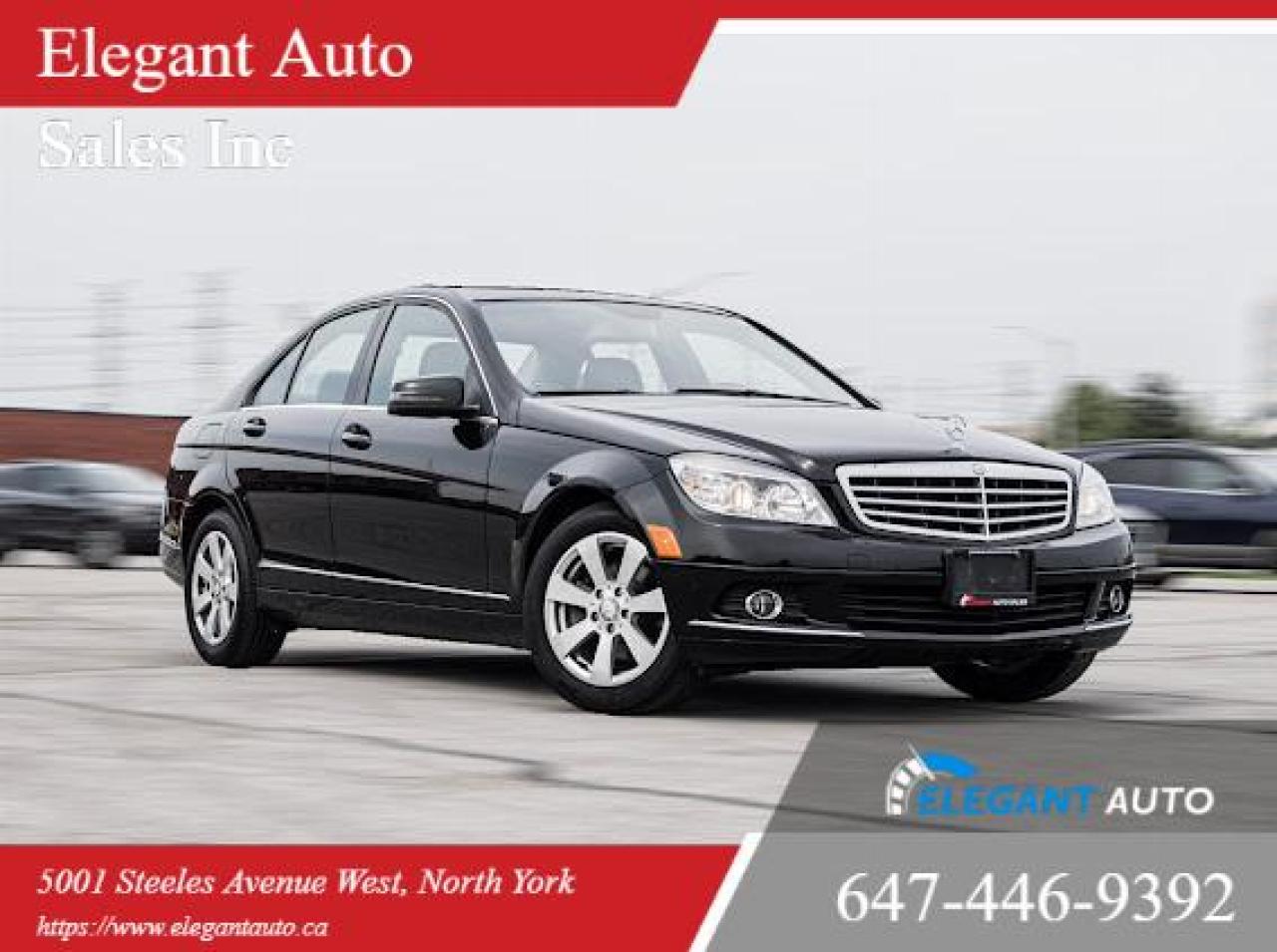 Used 2010 Mercedes-Benz C-Class C-250 4MATIC|LEATHER|ROOF|BACKUP|HEATED SEATS |LOW KM| for sale in North York, ON