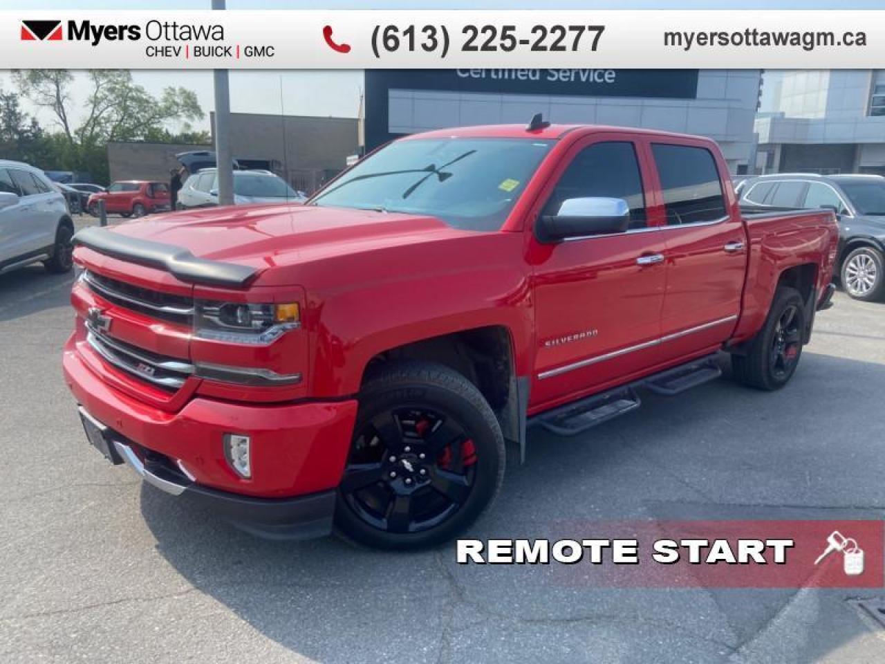 Used 2018 Chevrolet Silverado 1500 LTZ  LTZ CREW CAB, 5.3 V8, SUNROOF, LEATHER, TRAILER PACKAGE, PARK ASSIST for sale in Ottawa, ON