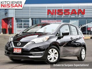 Used 2018 Nissan Versa Note S CVT  - Low Mileage for sale in Kitchener, ON