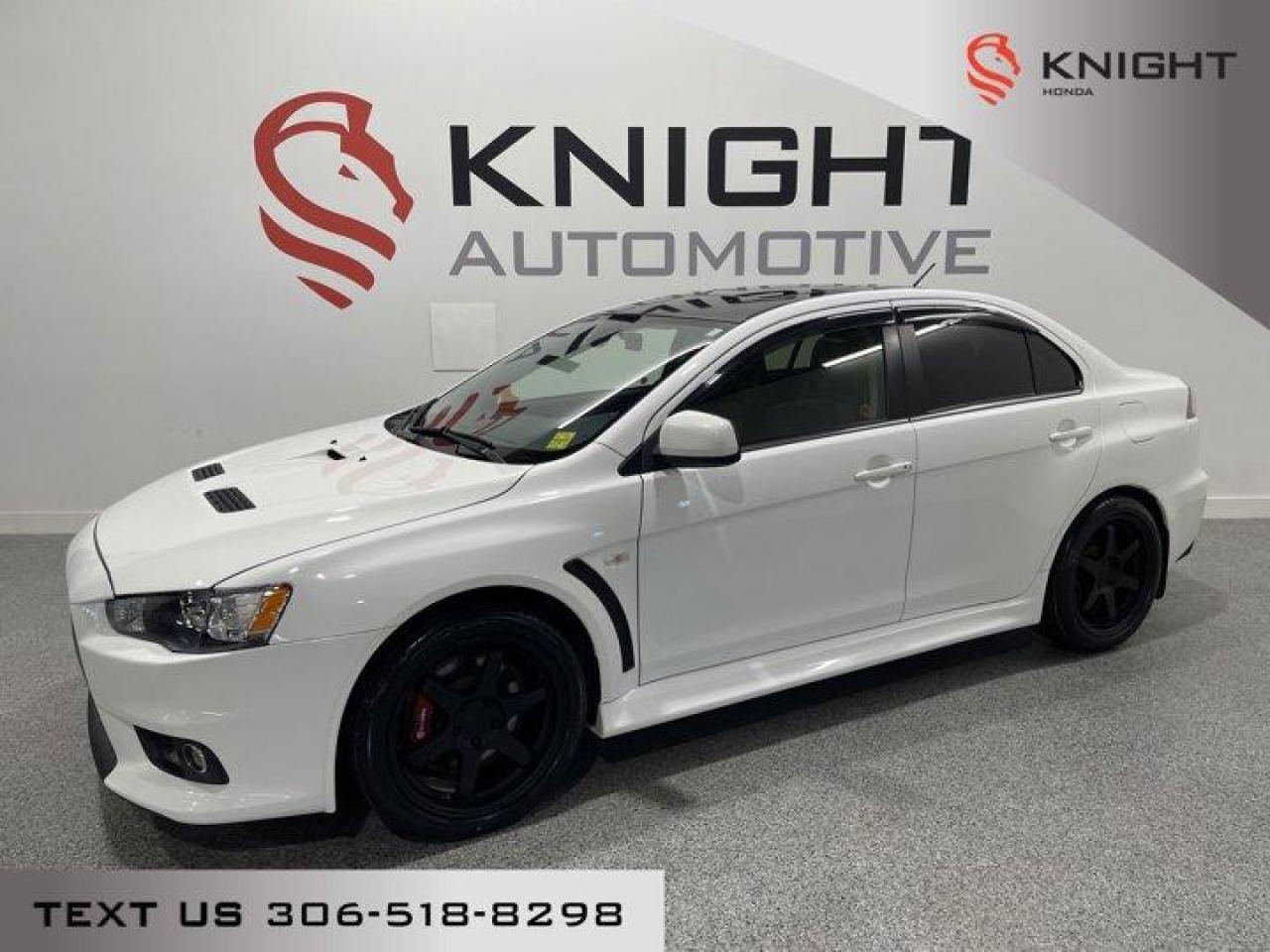 Used 2014 Mitsubishi Lancer Evolution MR for sale in Moose Jaw, SK