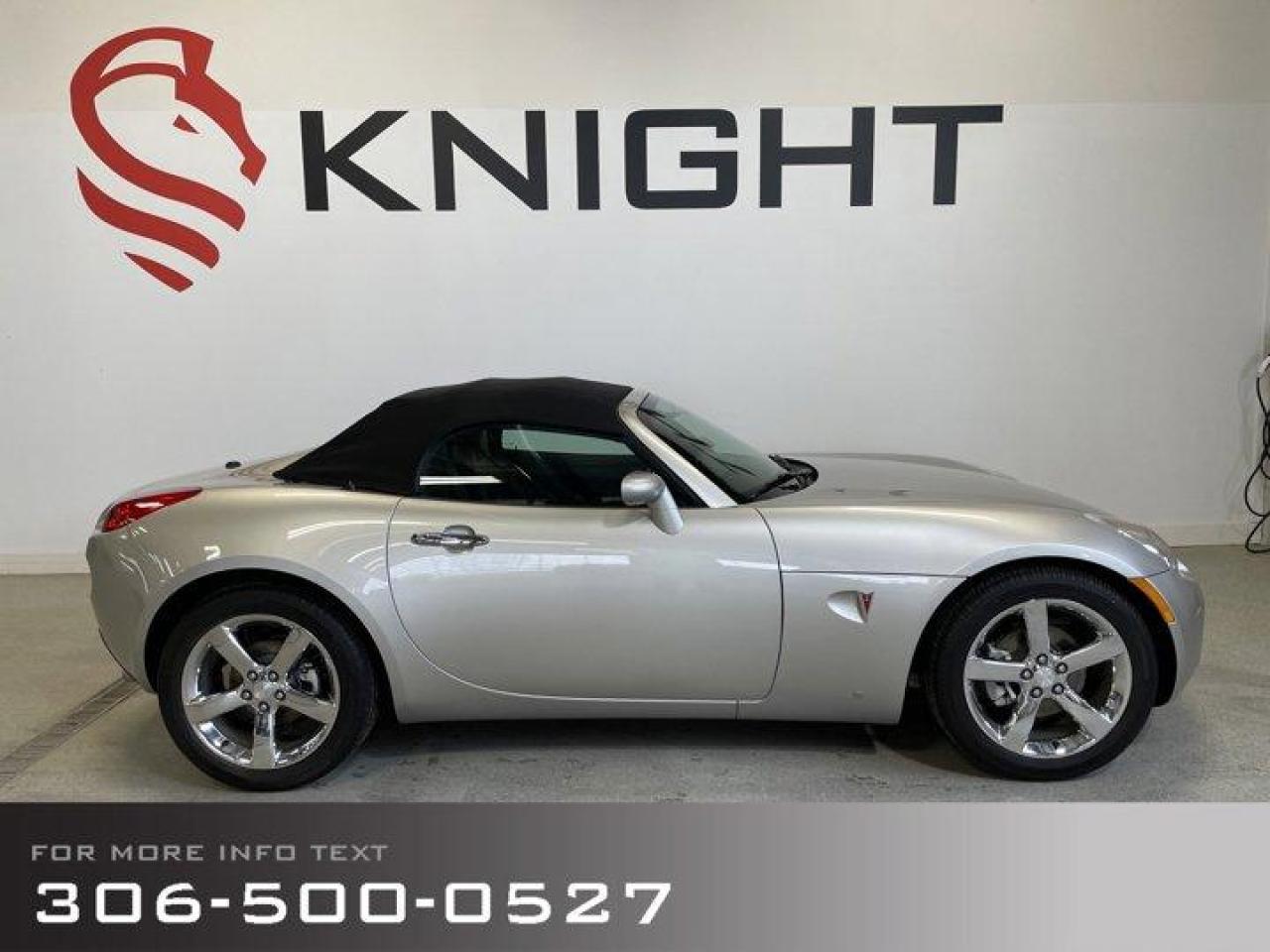 Used 2006 Pontiac Solstice Like new, low kms! for sale in Moose Jaw, SK