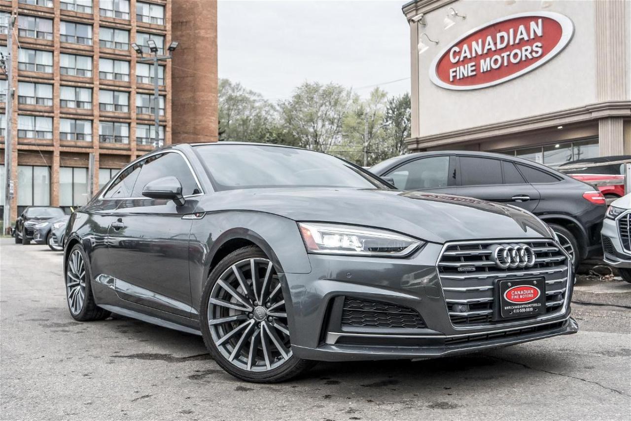 Used 2018 Audi A5 PROGRESSIV | CLEAN CARFAX | S LINE | NAVI | CAM | for sale in Scarborough, ON