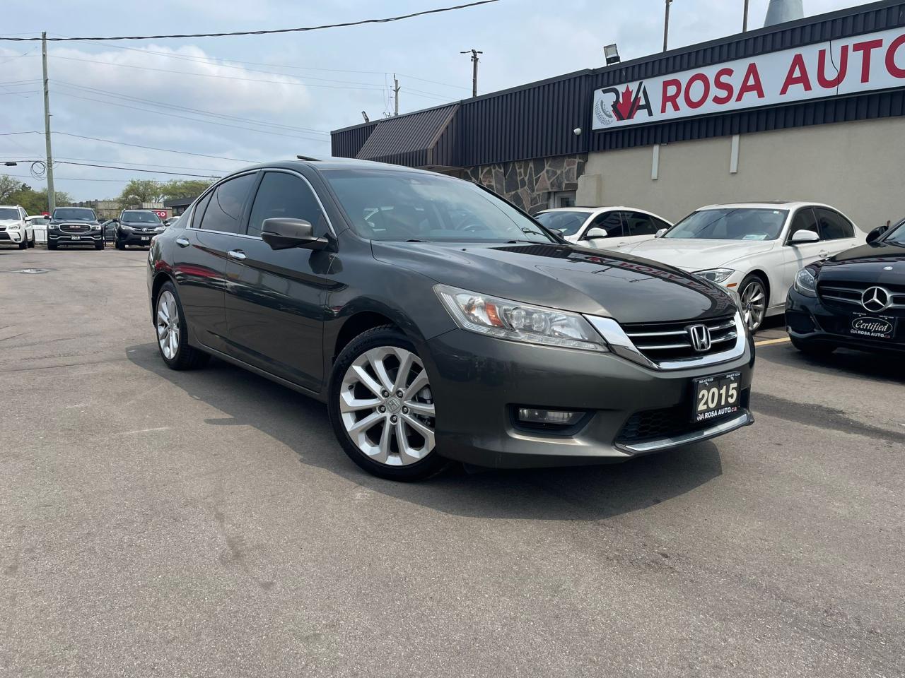 2015 Honda Accord 4dr V6 Auto Touring NO ACCIDENT NAVIGATION LEATHER - Photo #1