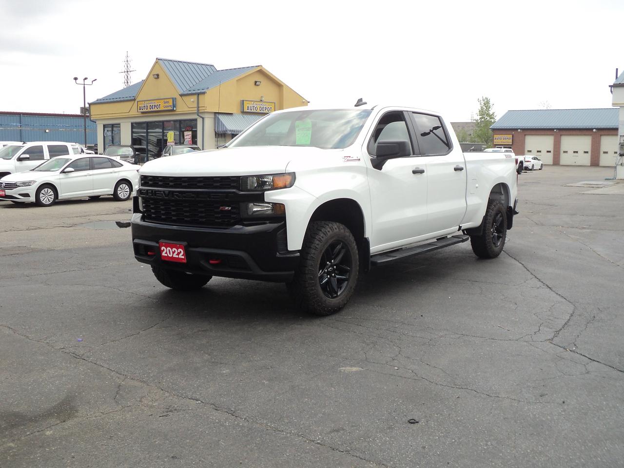 2022 Chevrolet Silverado 1500 Custom TrailBoss CrewCab4x4 Z71 2.7L 4cyl 6.5ftBox