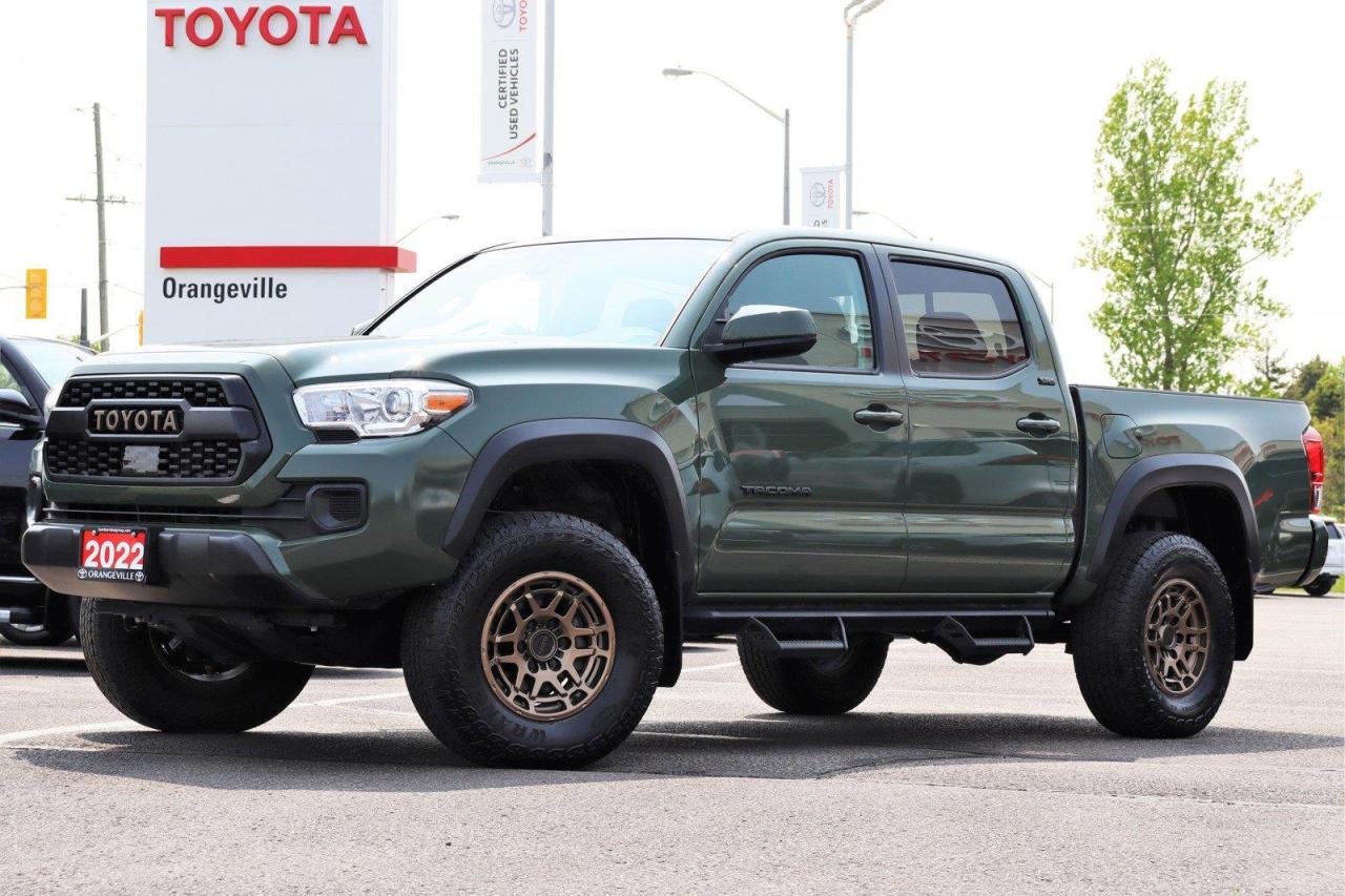 Used 2022 Toyota Tacoma TRAIL 4x4, DOUBLE CAB, SHORTBOX, HEATED SEATS, RUNNING BOARDS, REAR DIFF LOCK, BRONZE WHEELS for sale in Orangeville, ON