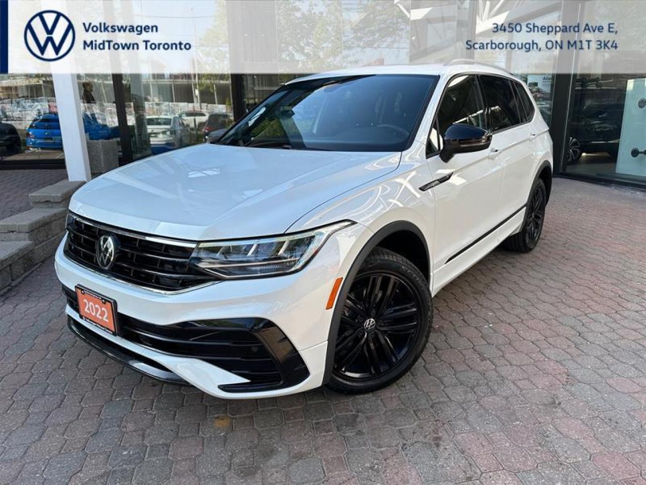 Used 2022 Volkswagen Tiguan Comfortline R-Line Black Edition for sale in Scarborough, ON