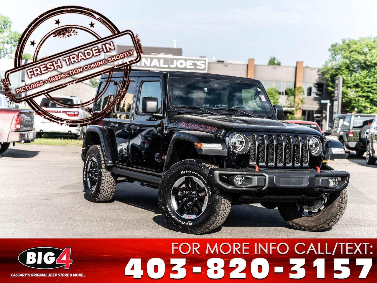 Used 2021 Jeep Wrangler Unlimited Rubicon Eco-diesel for sale in Calgary, AB