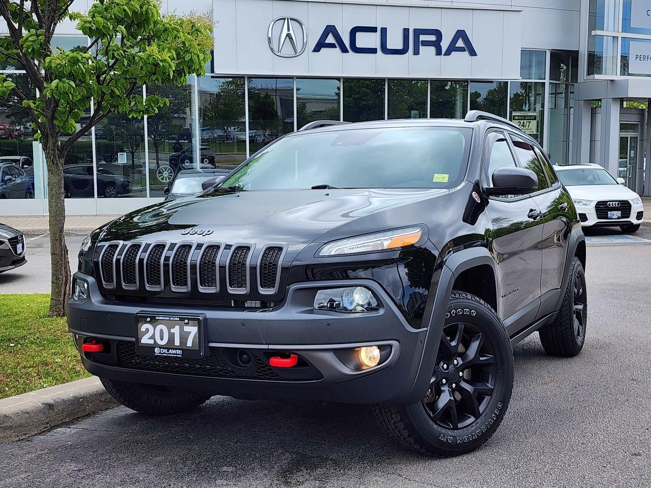 Used 2017 Jeep Cherokee 4X4 TRAILHAWK for sale in Markham, ON