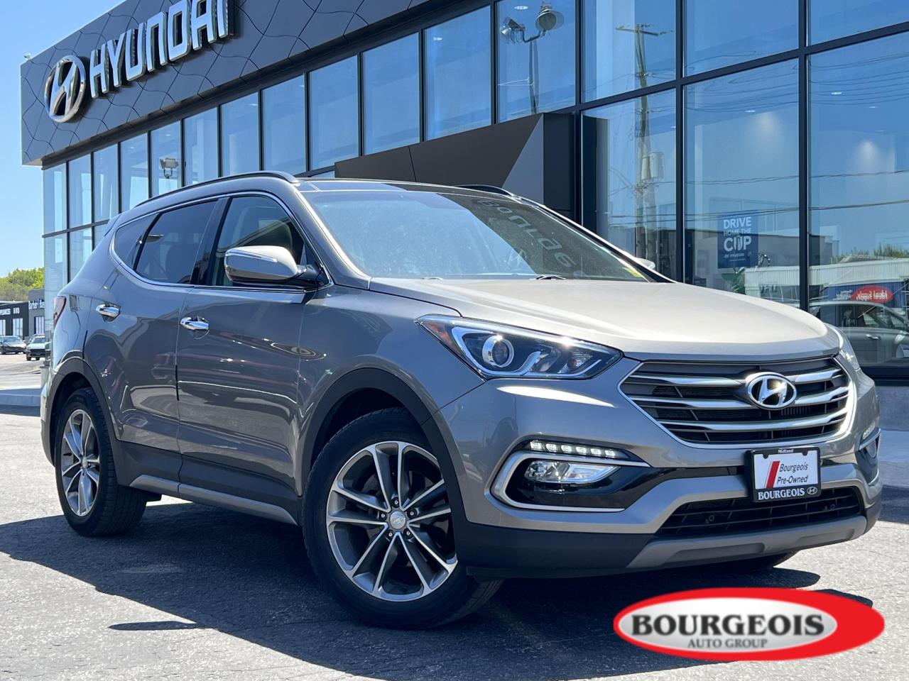 Used 2018 Hyundai Santa Fe Sport Limited *COOLED SEATS, SUNROOF, POWER LIFTGATE* for sale in Midland, ON