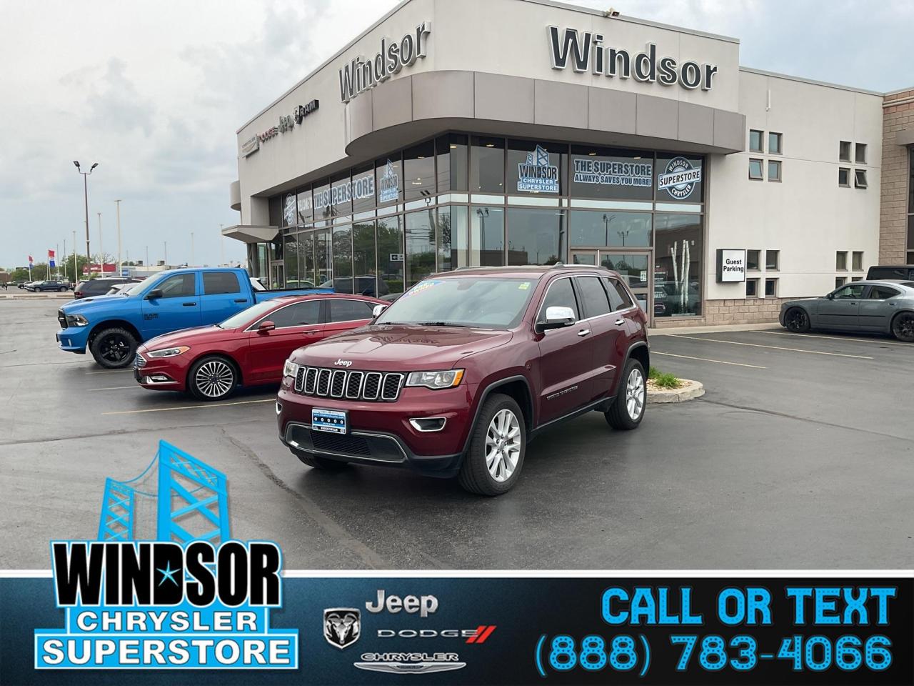 Used 2017 Jeep Grand Cherokee Limited for sale in Windsor, ON