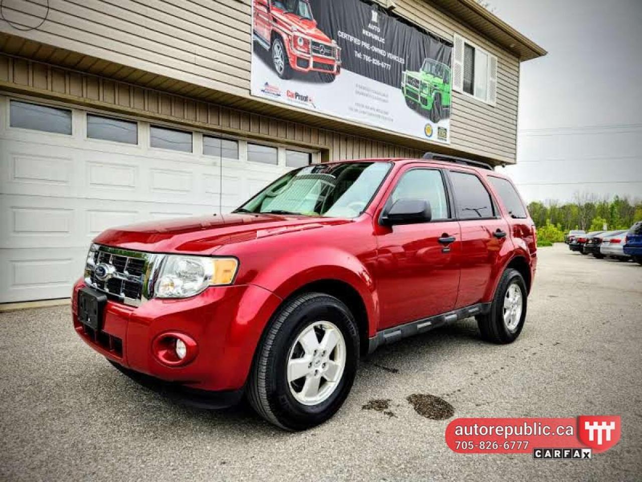 Used 2011 Ford Escape XLT AWD V6 Certified Low KMS One Owner No Accident for sale in Orillia, ON