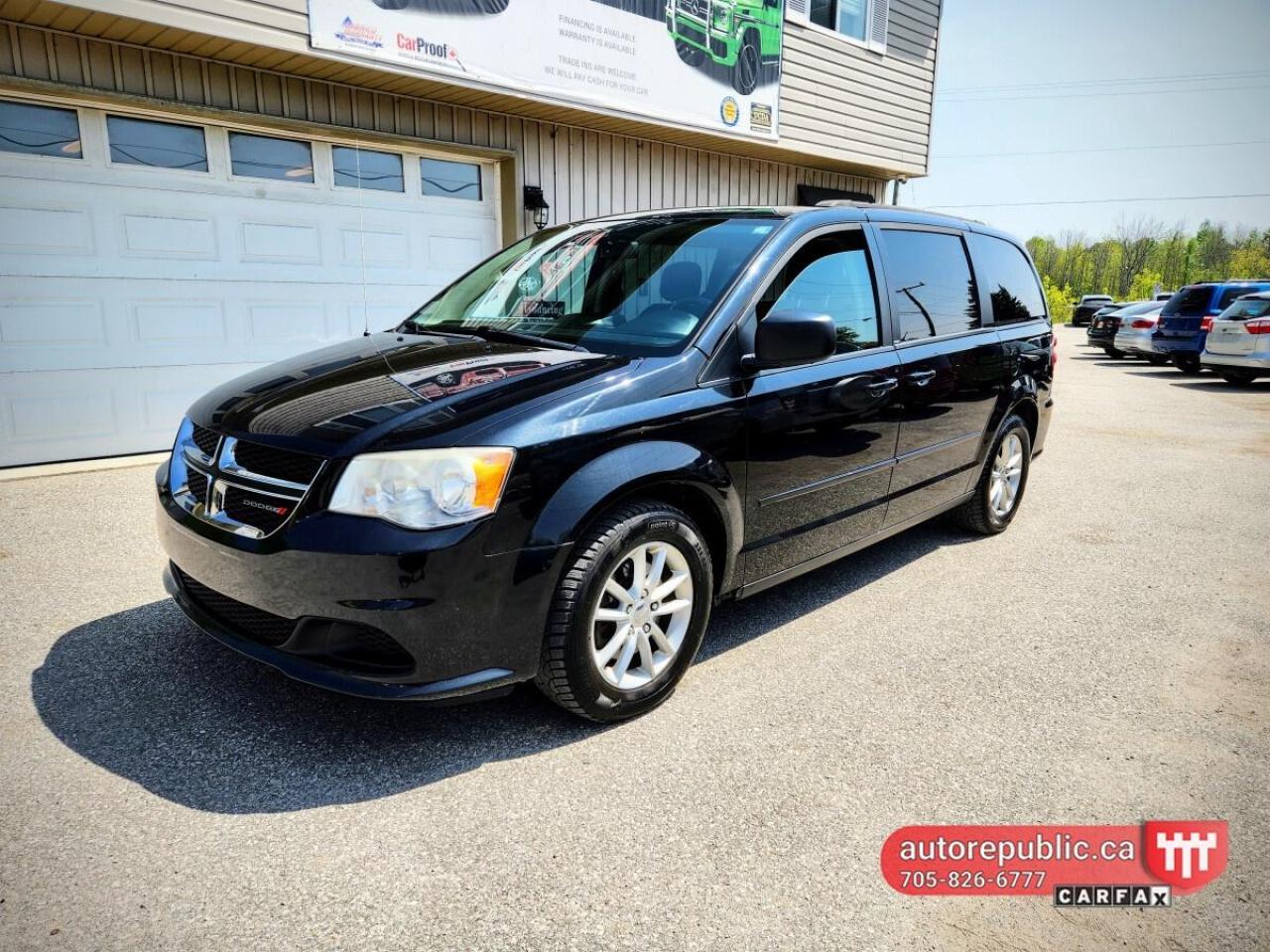 Used 2013 Dodge Grand Caravan Certified DVD Backup Cam Remote Start Extended War for sale in Orillia, ON