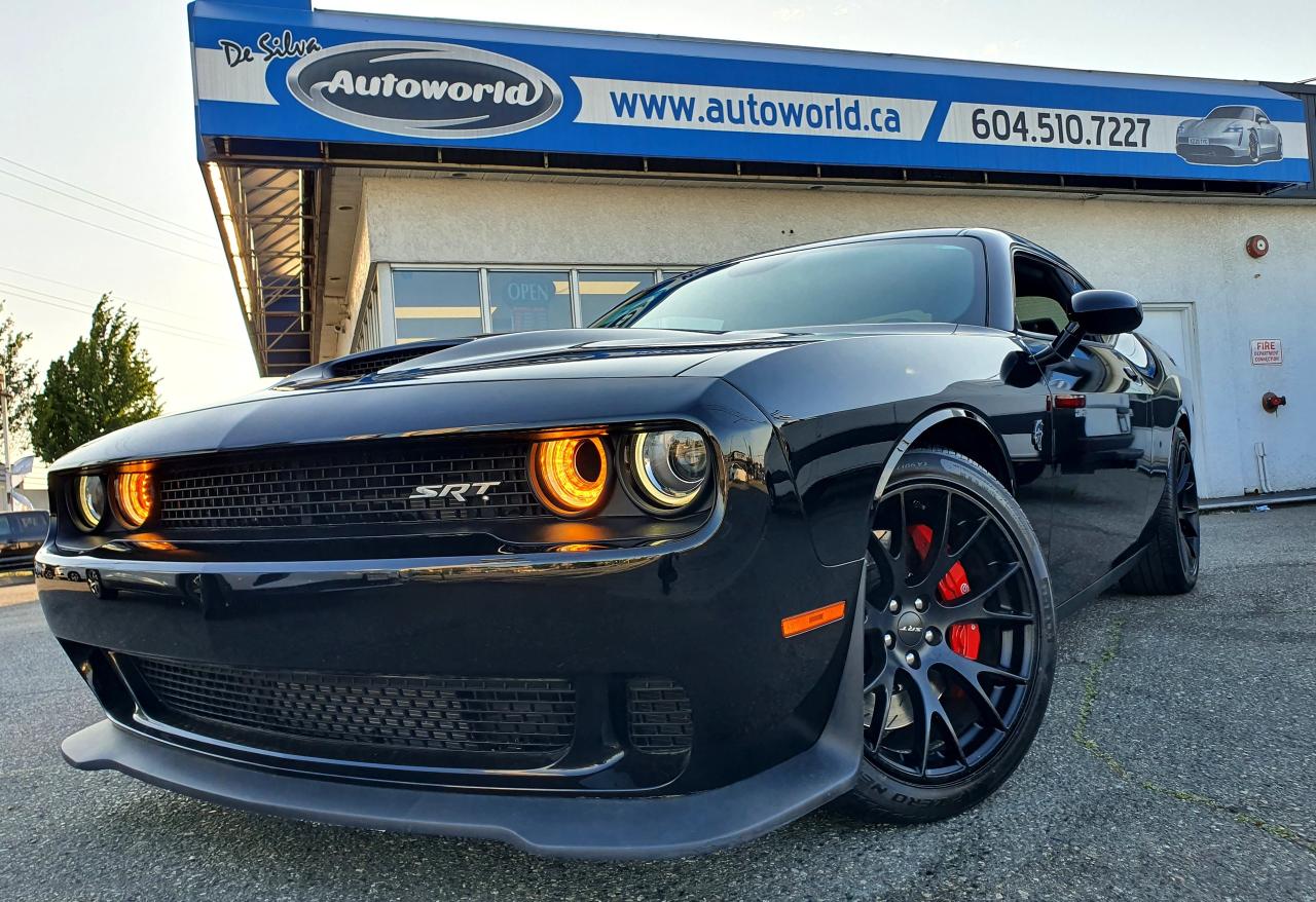 Used 2016 Dodge Challenger SRT Hellcat 6.2L SuperCharged 707Hp *Nav, Back Up for sale in Langley, BC