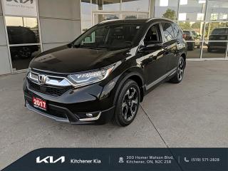 Used 2017 Honda CR-V Touring w Leather! for sale in Kitchener, ON