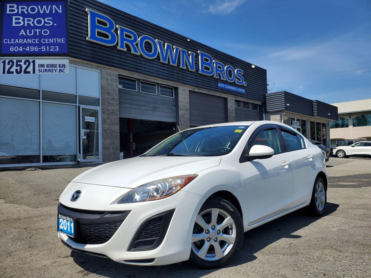 Used 2011 Mazda MAZDA3 4dr Sdn Man GX for sale in Surrey, BC