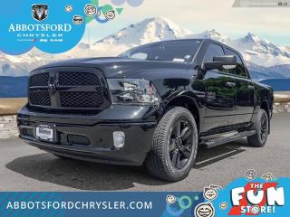 <br> <br>  Get the job done right with this rugged Ram 1500 Classic pickup. <br> <br>The reasons why this Ram 1500 Classic stands above its well-respected competition are evident: uncompromising capability, proven commitment to safety and security, and state-of-the-art technology. From its muscular exterior to the well-trimmed interior, this 2023 Ram 1500 Classic is more than just a workhorse. Get the job done in comfort and style while getting a great value with this amazing full-size truck. <br> <br> This diamond black crystal pearlcoat Crew Cab 4X4 pickup   has a 8 speed automatic transmission and is powered by a  305HP 3.6L V6 Cylinder Engine.<br> <br> Our 1500 Classics trim level is SLT. This Ram 1500 SLT steps things up with upgraded aluminum wheels, proximity keyless entry, USB connectivity and exterior chrome styling, along with a great selection of standard features such as class II towing equipment including a hitch, wiring harness and trailer sway control, heavy-duty suspension, cargo box lighting, and a locking tailgate. Additional features include heated and power adjustable side mirrors, UCconnect 3, cruise control, air conditioning, vinyl floor lining, and a rearview camera. This vehicle has been upgraded with the following features: Aluminum Wheels,  Proximity Key,  Heavy Duty Suspension,  Tow Package,  Power Mirrors,  Rear Camera. <br><br> View the original window sticker for this vehicle with this url <b><a href=http://www.chrysler.com/hostd/windowsticker/getWindowStickerPdf.do?vin=1C6RR7LG8PS548087 target=_blank>http://www.chrysler.com/hostd/windowsticker/getWindowStickerPdf.do?vin=1C6RR7LG8PS548087</a></b>.<br> <br/> Total  cash rebate of $12422 is reflected in the price. Credit includes up to 20% MSRP.  6.49% financing for 96 months. <br> Buy this vehicle now for the lowest weekly payment of <b>$171.58</b> with $0 down for 96 months @ 6.49% APR O.A.C. ( taxes included, Plus applicable fees   ).  Incentives expire 2024-04-30.  See dealer for details. <br> <br>Abbotsford Chrysler, Dodge, Jeep, Ram LTD joined the family-owned Trotman Auto Group LTD in 2010. We are a BBB accredited pre-owned auto dealership.<br><br>Come take this vehicle for a test drive today and see for yourself why we are the dealership with the #1 customer satisfaction in the Fraser Valley.<br><br>Serving the Fraser Valley and our friends in Surrey, Langley and surrounding Lower Mainland areas. Abbotsford Chrysler, Dodge, Jeep, Ram LTD carry premium used cars, competitively priced for todays market. If you don not find what you are looking for in our inventory, just ask, and we will do our best to fulfill your needs. Drive down to the Abbotsford Auto Mall or view our inventory at https://www.abbotsfordchrysler.com/used/.<br><br>*All Sales are subject to Taxes and Fees. The second key, floor mats, and owners manual may not be available on all pre-owned vehicles.Documentation Fee $699.00, Fuel Surcharge: $179.00 (electric vehicles excluded), Finance Placement Fee: $500.00 (if applicable)<br> Come by and check out our fleet of 80+ used cars and trucks and 130+ new cars and trucks for sale in Abbotsford.  o~o
