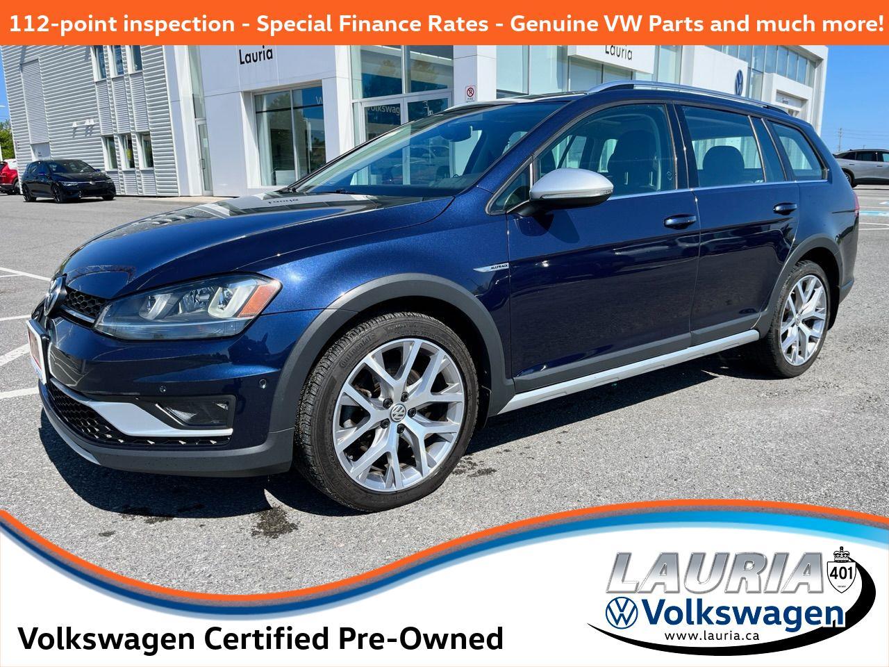 Used 2017 Volkswagen Golf Alltrack 4Motion AWD - LOADED for sale in PORT HOPE, ON