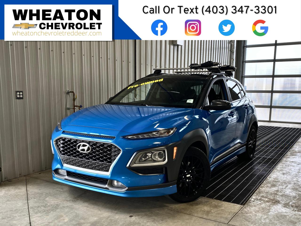 Used 2021 Hyundai KONA 1.6T Heated Seats|Heated Steering|Sirius for sale in Red Deer, AB