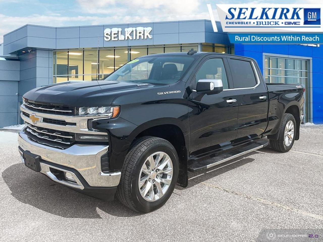 Used 2021 Chevrolet Silverado 1500 LTZ *Sunroof/3.0L Diesel/Heated Cooled Leather/Remote Start* for sale in Selkirk, MB