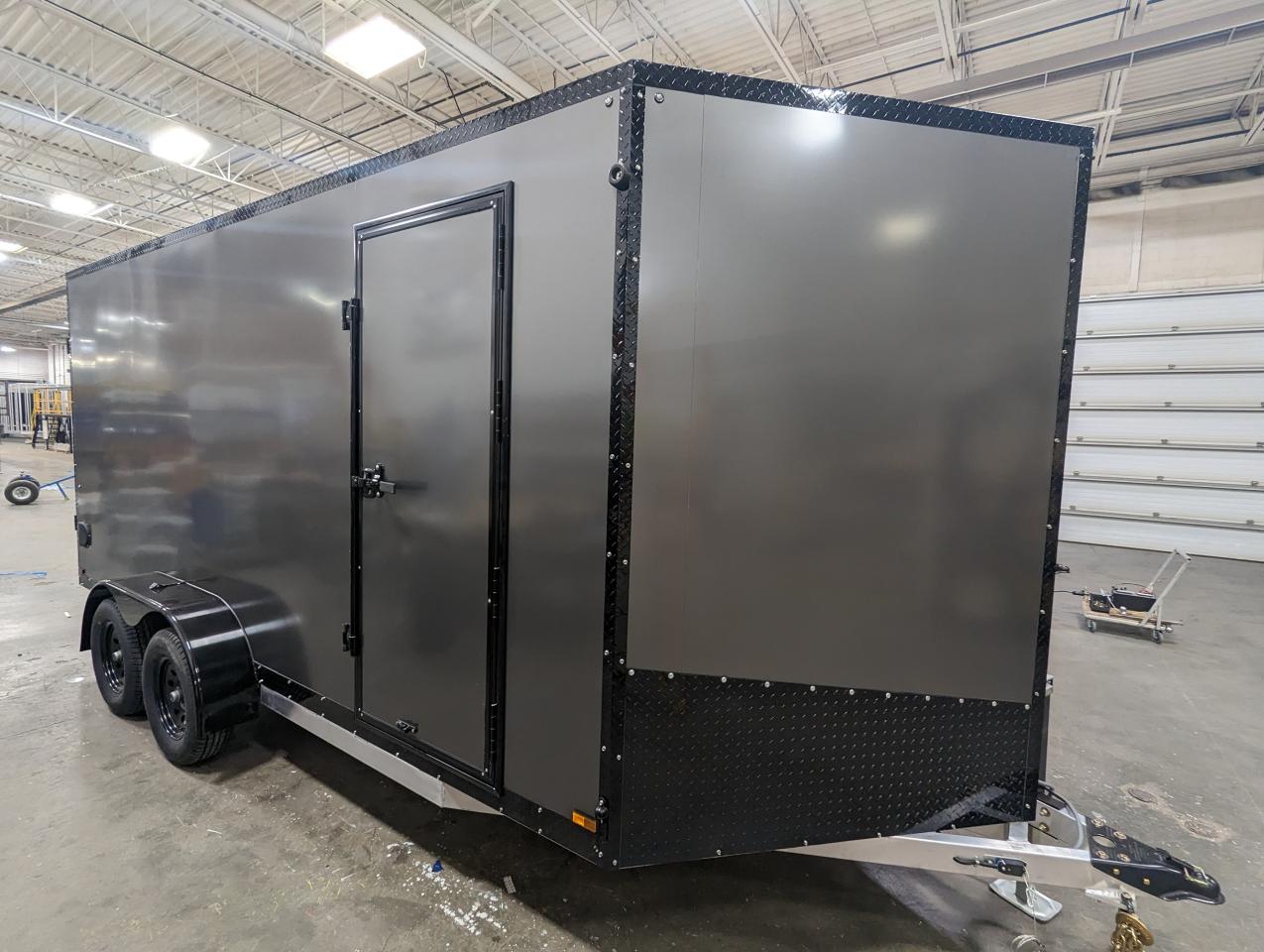 2023 Canadian Trailer Company 7x16 V-Nose Cargo Trailer Aluminum Photo9