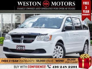 Used 2016 Dodge Grand Caravan *7PASS*STOW N GO*ECO MODE!!** CLEAN CARFAX!!** for sale in Toronto, ON