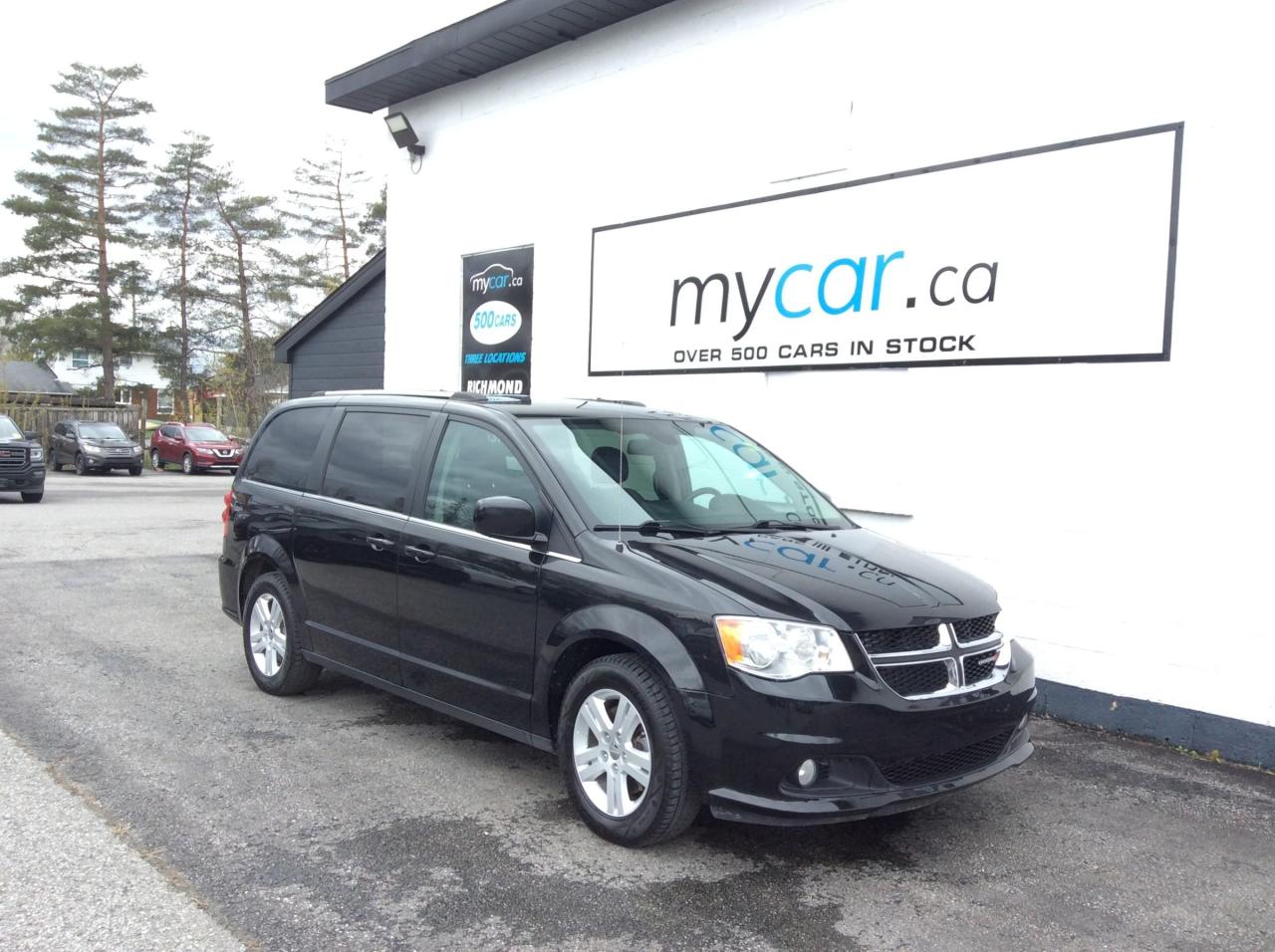 Used 2020 Dodge Grand Caravan Crew LEATHER. NAV. PWR SEATS. BACKUP CAM. B/T. 7 PASS for sale in North Bay, ON