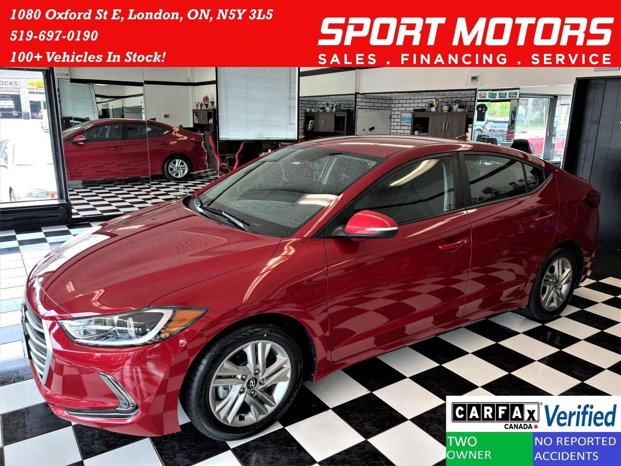 2018 Hyundai Elantra GL+New Tires+Camera+Blind Spot+CLEAN CARFAX