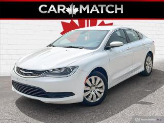 Used 2016 Chrysler 200 LX / AUTO / AC / POWER GROUP / ONLY 133,000KM for sale in Cambridge, ON