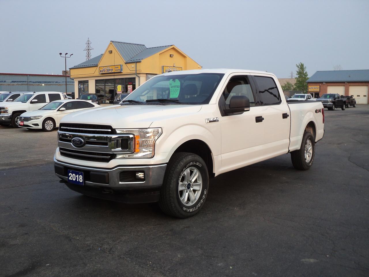2018 Ford F-150 XLT  SuperCrew 4x4 5.0L 6.5ftBox BackUpCam