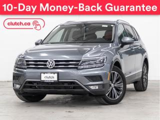 Used 2018 Volkswagen Tiguan Highline Driver Assistance Pkg w/ Apple CarPlay & Android Auto, Adaptive Cruise Control for sale in Toronto, ON