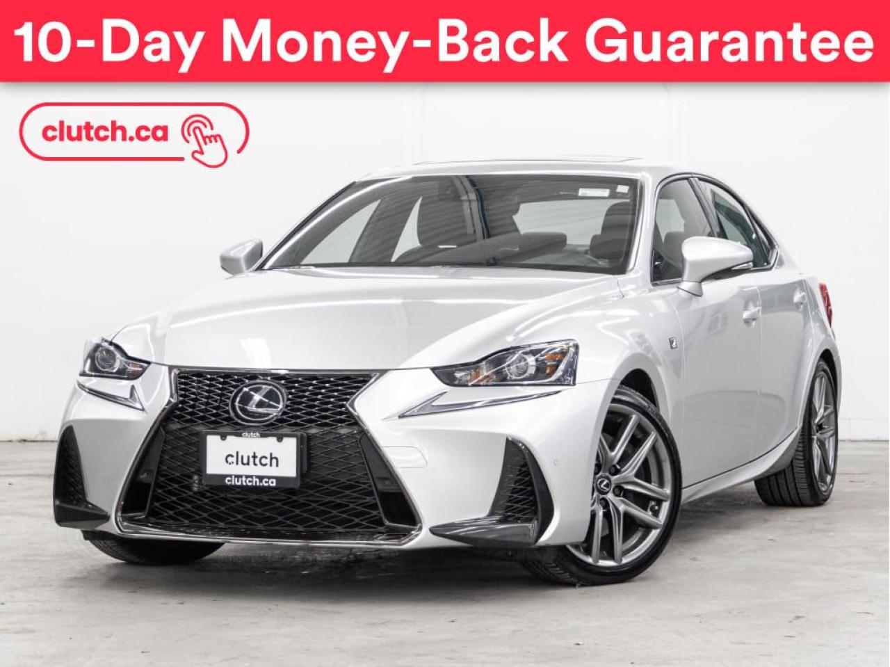 Used 2019 Lexus IS 300 F Sport AWD w/ Bluetooth, Backup Cam, Navigation for sale in Toronto, ON