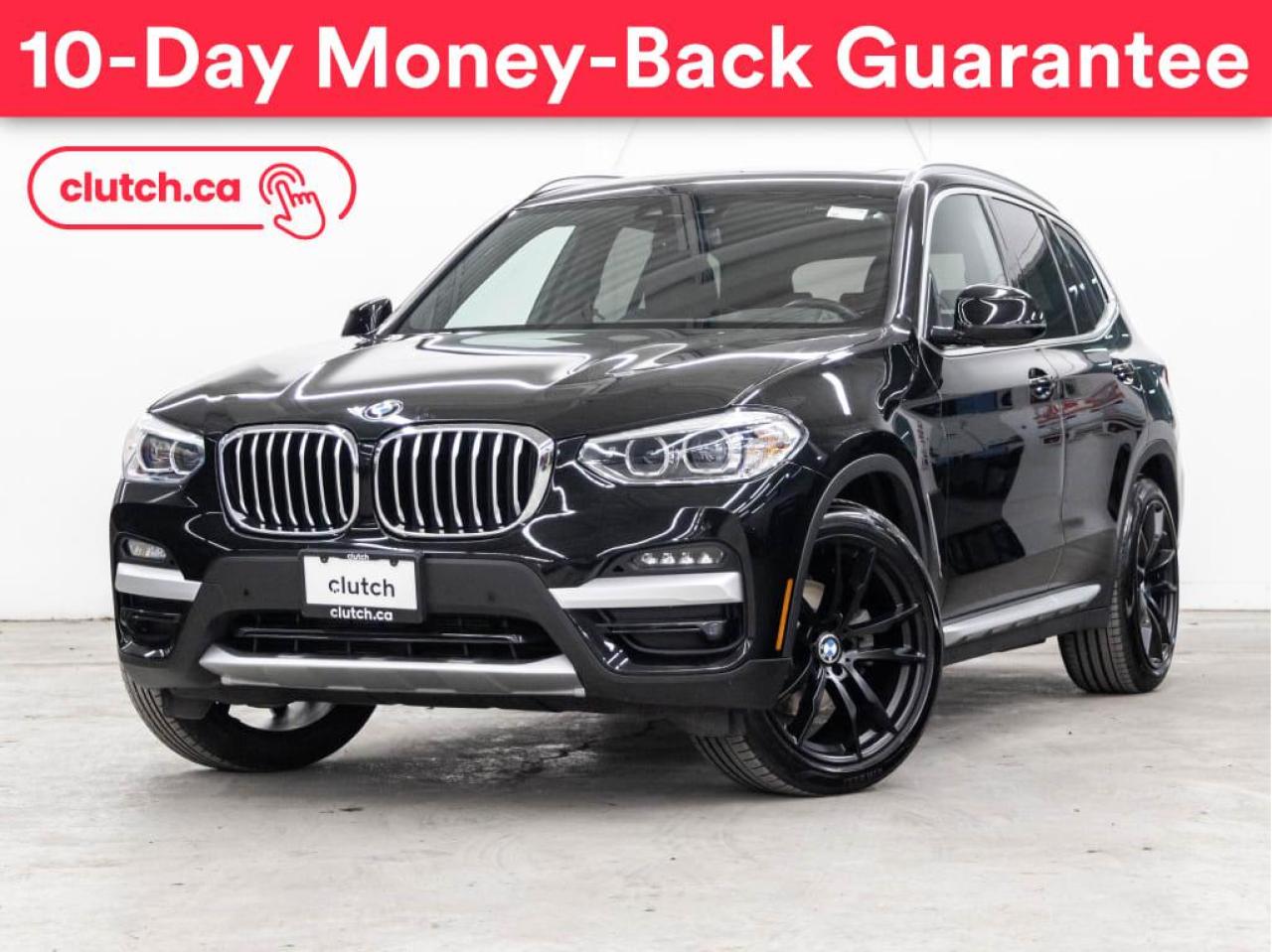 Used 2020 BMW X3 xDrive30i w/ Apple CarPlay & Android Auto, Moonroof, Navigation for sale in Toronto, ON