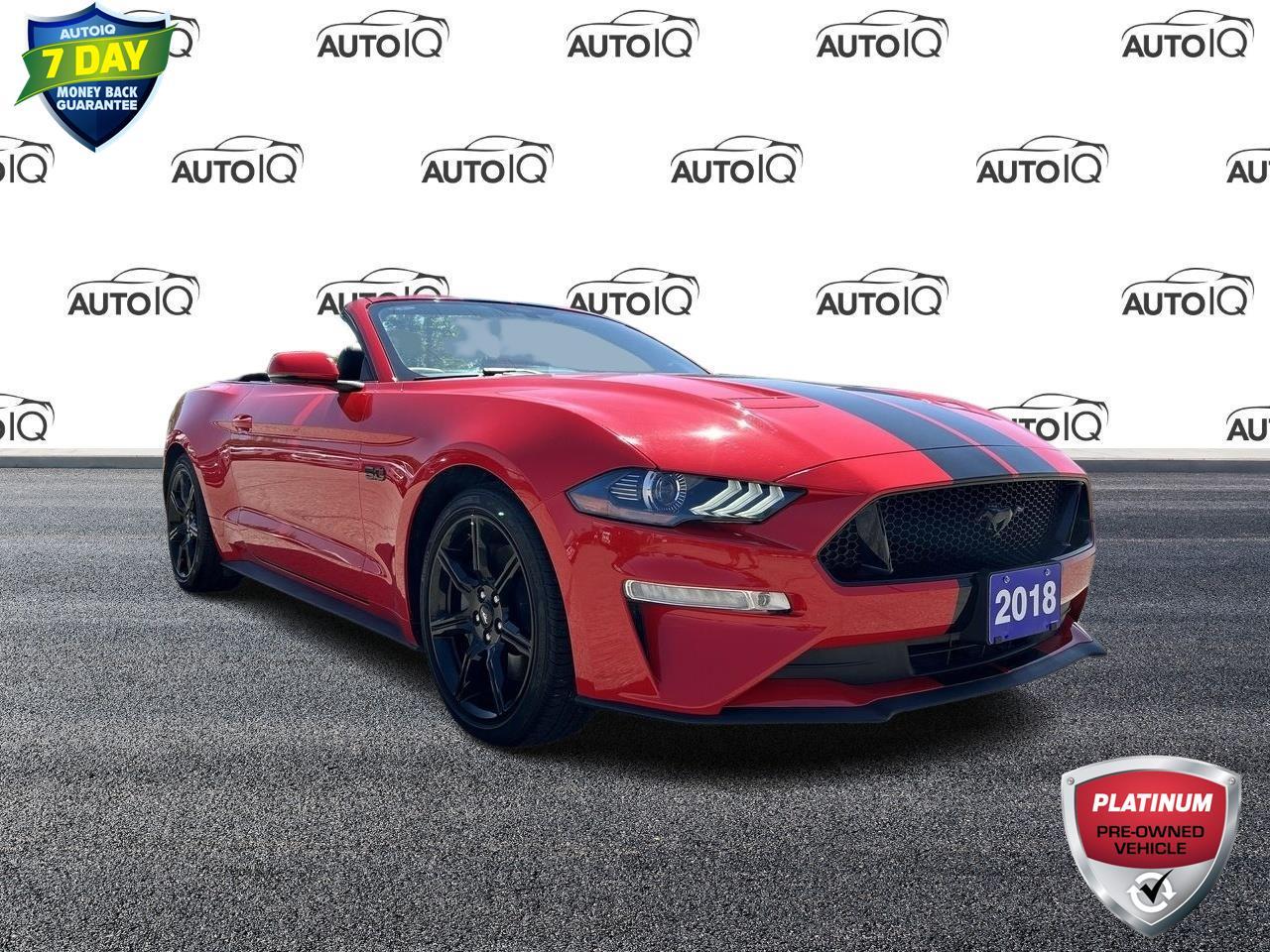 Used 2018 Ford Mustang GT Premium BLACK PACKAGE | LOW KM | MINT CONDITION for sale in Tillsonburg, ON