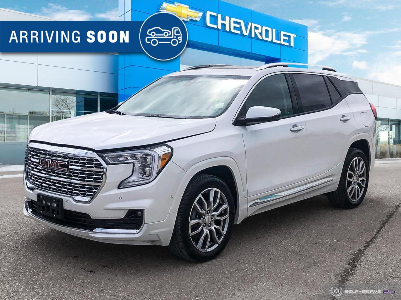 New 2023 GMC Terrain Denali 1.5L 4CYL TURBO AWD DENALI WITH PANORAMIC SUNROOF BOSE PREMIUM AUDIO SYSTEM AND NAVIGATION for sale in Carleton Place, ON