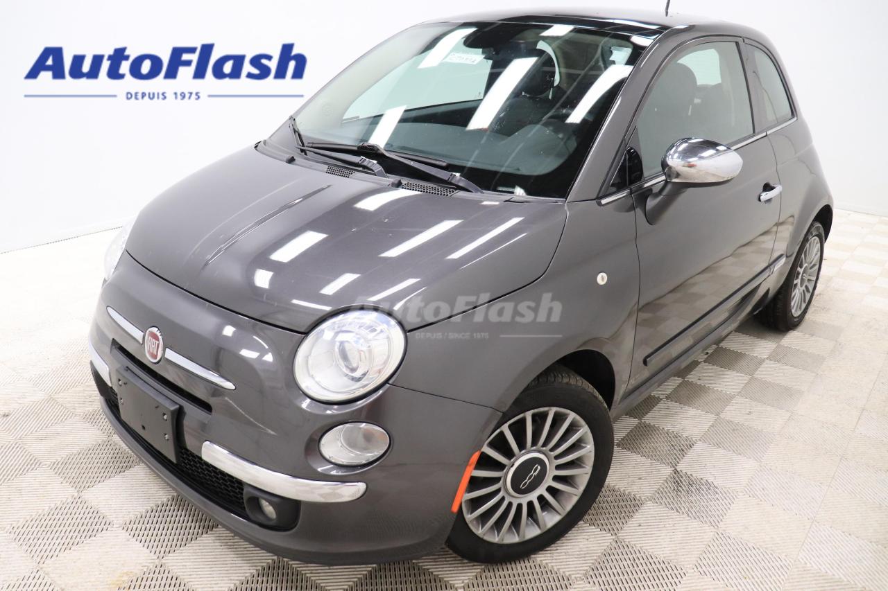 Used 2015 Fiat 500 INTERIEUR EN CUIR, AUTOMATIQUE for sale in Saint-Hubert, QC